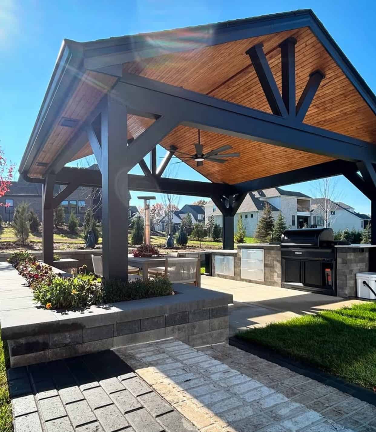 Outdoor Living Stain and Seal Services image