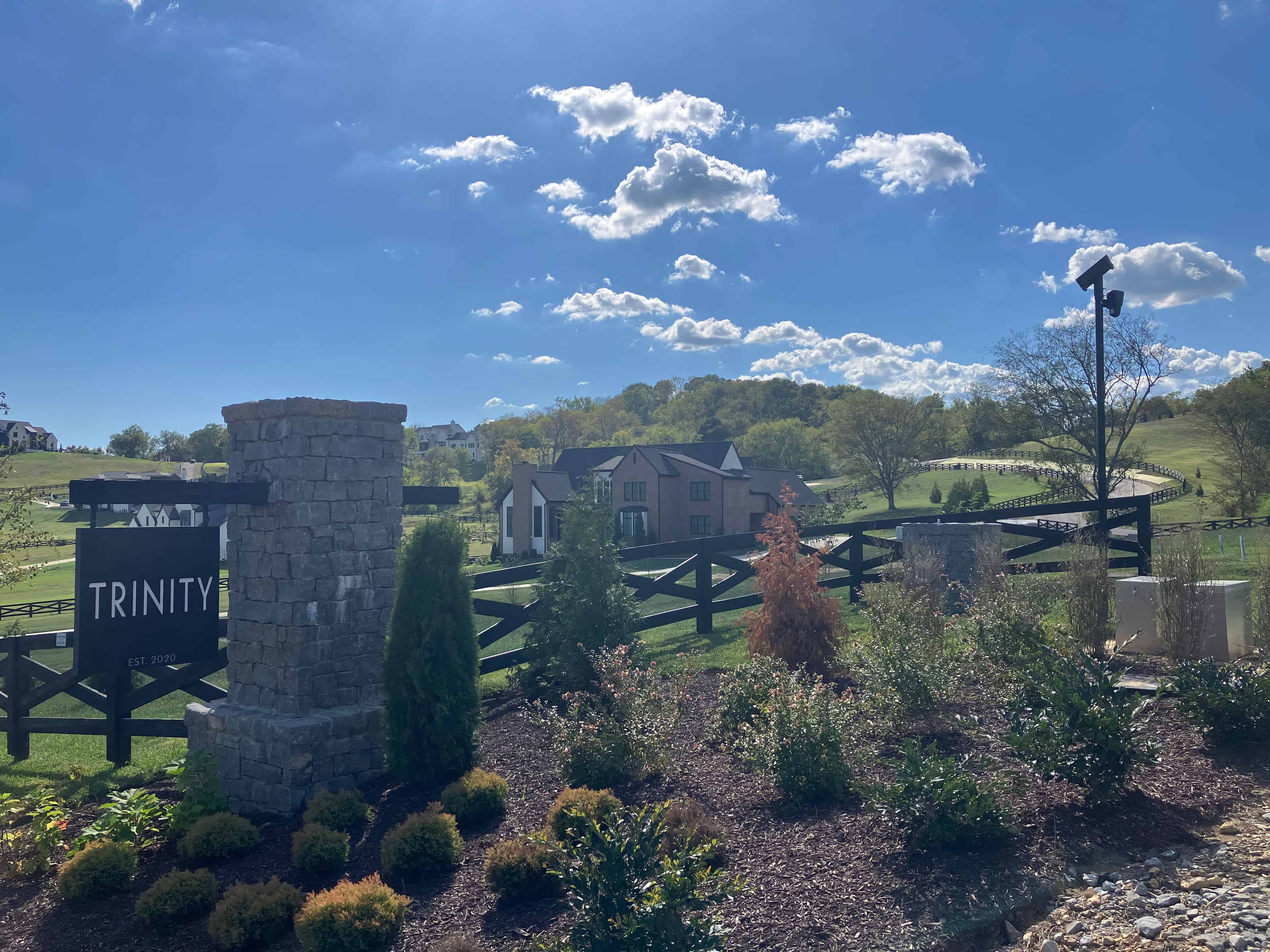 Farm Fence Staining image