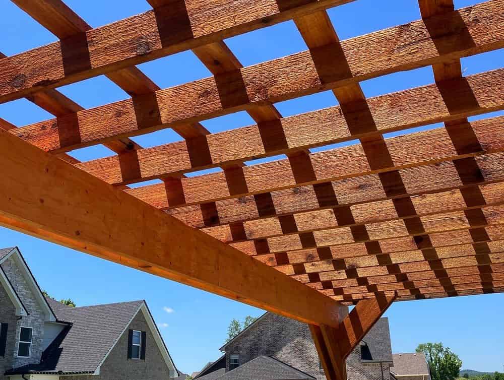 Pavillion & Pergola Staining image